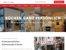 Tablet Screenshot of kueche-und-raum.net